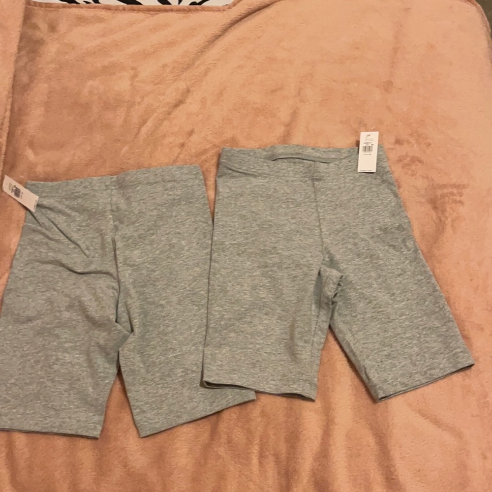 Gray Biker Shorts For Girls Old Navy